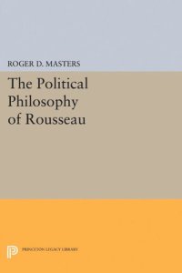 cover of the book The Political Philosophy of Rousseau