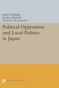 cover of the book Political Opposition and Local Politics in Japan