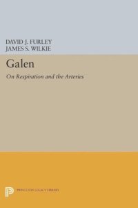 cover of the book Galen: On Respiration and the Arteries