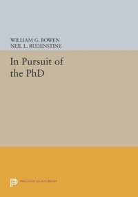 cover of the book In Pursuit of the PhD