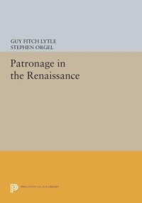 cover of the book Patronage in the Renaissance