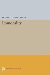 cover of the book Immorality