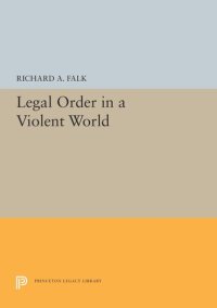 cover of the book Legal Order in a Violent World