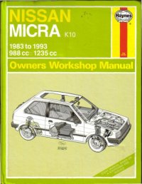 cover of the book Nissan Micra Owner's Workshop Manual 