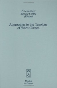 cover of the book Approaches to the Typology of Word Classes