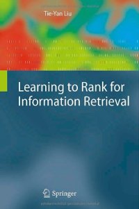 cover of the book Learning to Rank for Information Retrieval