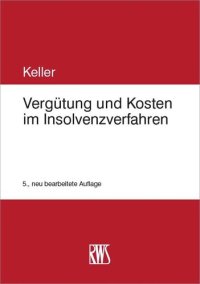 cover of the book Vergütung und Kosten im Insolvenzverfahren