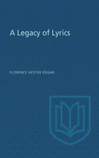 cover of the book A Legacy of Lyrics