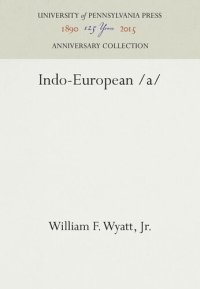 cover of the book Indo-European /a/