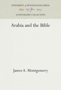 cover of the book Arabia and the Bible