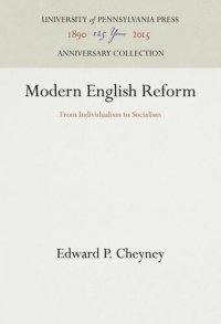 cover of the book Modern English Reform: From Individualism to Socialism