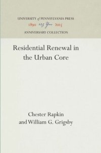 cover of the book Residential Renewal in the Urban Core