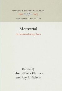 cover of the book Memorial: Herman Vandenburg Ames