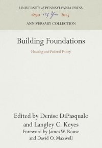 cover of the book Building Foundations: Housing and Federal Policy