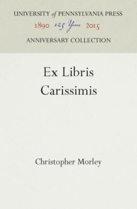 cover of the book Ex Libris Carissimis