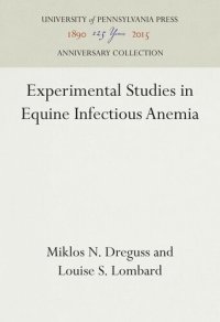 cover of the book Experimental Studies in Equine Infectious Anemia