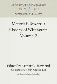 cover of the book Materials Toward a History of Witchcraft, Volume 2