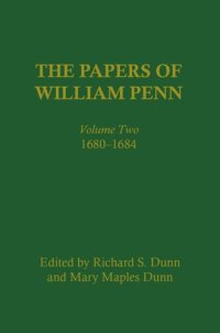 cover of the book The Papers of William Penn, Volume 2: 168-1684