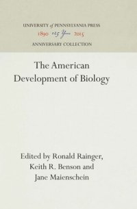 cover of the book The American Development of Biology