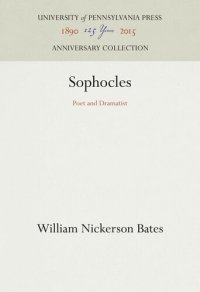 cover of the book Sophocles: Poet and Dramatist