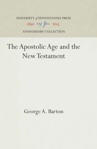 cover of the book The Apostolic Age and the New Testament