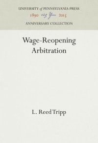 cover of the book Wage-Reopening Arbitration