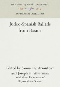 cover of the book Judeo-Spanish Ballads from Bosnia