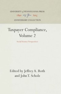 cover of the book Taxpayer Compliance, Volume 2: Social Science Perspectives