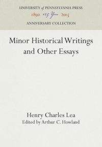 cover of the book Minor Historical Writings and Other Essays