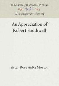 cover of the book An Appreciation of Robert Southwell