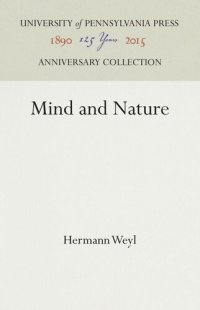 cover of the book Mind and Nature