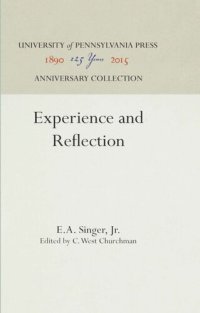 cover of the book Experience and Reflection