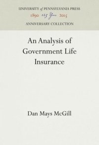 cover of the book An Analysis of Government Life Insurance