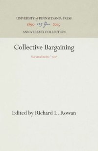 cover of the book Collective Bargaining: Survival in the '7s?