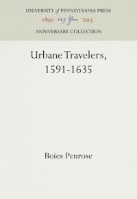 cover of the book Urbane Travelers, 1591-1635