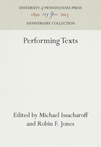 cover of the book Performing Texts