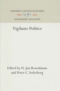 cover of the book Vigilante Politics