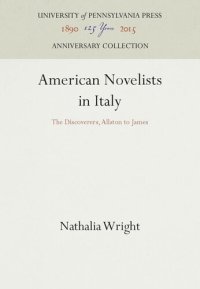 cover of the book American Novelists in Italy: The Discoverers, Allston to James