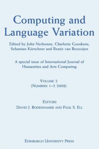 cover of the book Computing and Language Variation: International Journal of Humanities and Arts Computing Volume 2