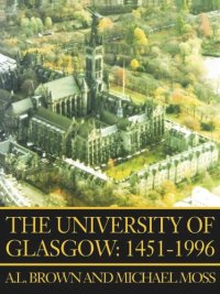 cover of the book The University of Glasgow: 1451-1996