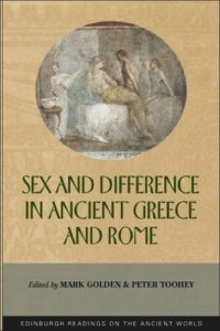 cover of the book Sex and Difference in Ancient Greece and Rome