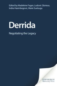 cover of the book Derrida: Negotiating the Legacy