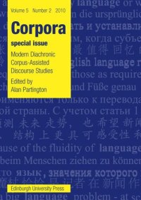 cover of the book Modern Diachronic Corpus-Assisted Discourse Studies: Corpora Volume 5, Issue 2