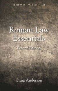 cover of the book Roman Law Essentials