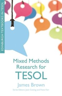 cover of the book Mixed Methods Research for TESOL