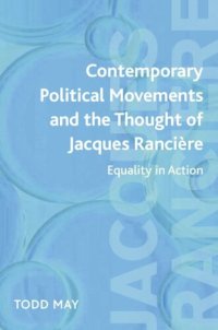 cover of the book Contemporary Political Movements and the Thought of Jacques Rancière: Equality in Action