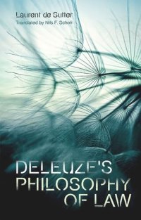 cover of the book Deleuze's Philosophy of Law