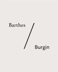 cover of the book Barthes/Burgin