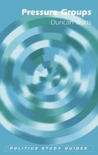 cover of the book Pressure Groups