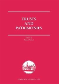 cover of the book Trusts and Patrimonies